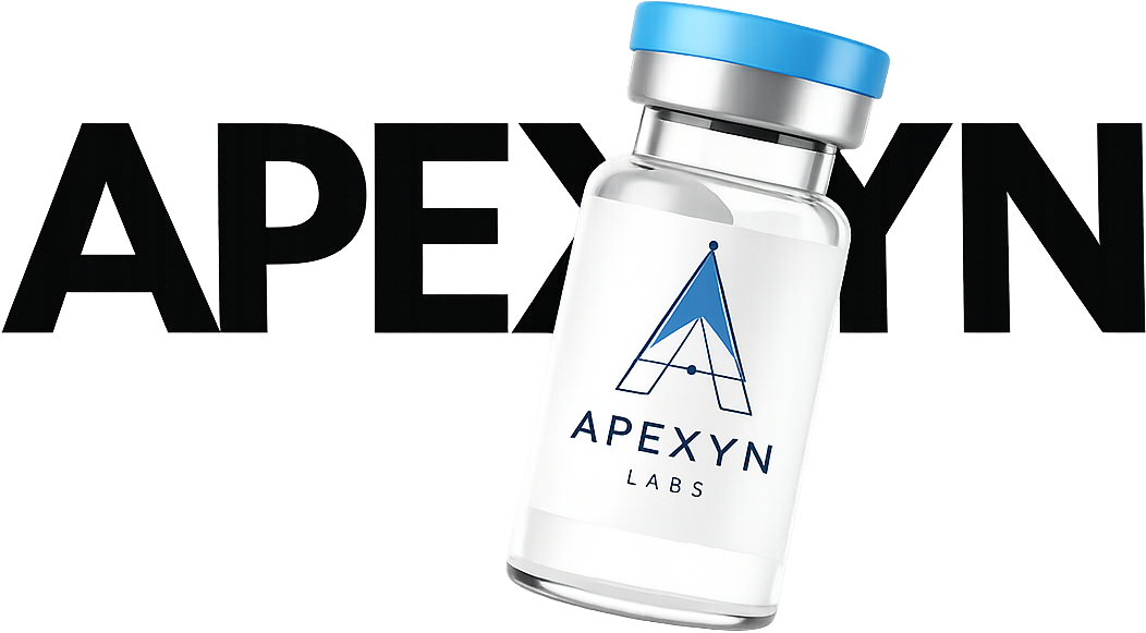 Apexyn Labs branded research vial